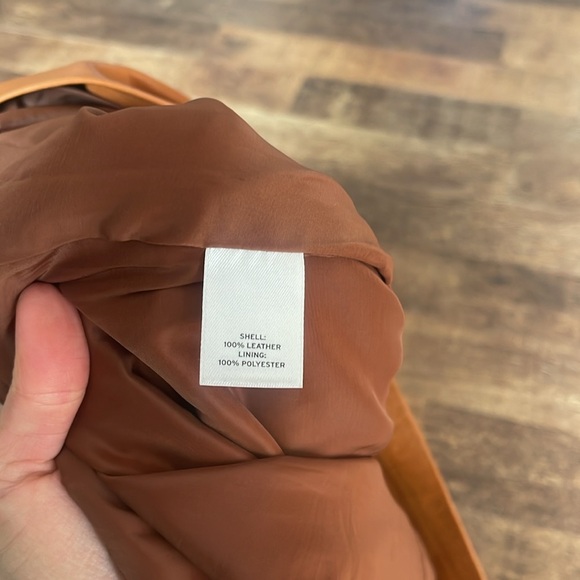 Halogen-nordstrom leather skirt with zip pockets - Picture 12 of 12